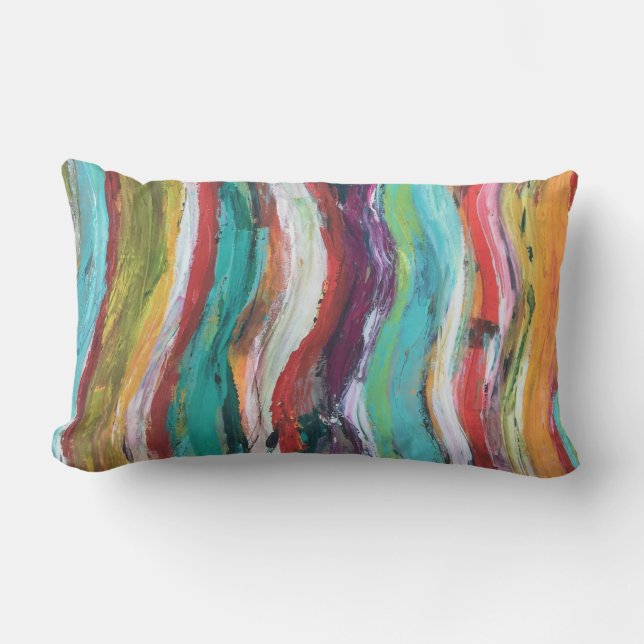 Våglängd utanför dörröppning Dekorativ kudde (Framsida)