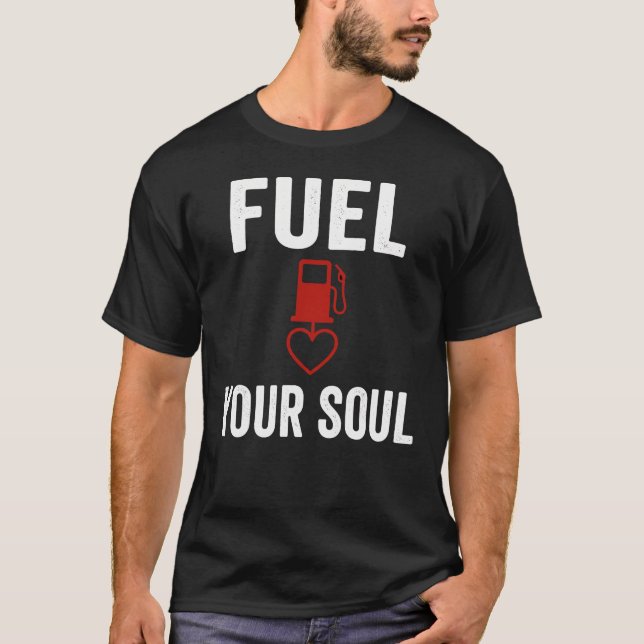 Väglaterapi T-Shirt för Själens Bränsle (Framsida)
