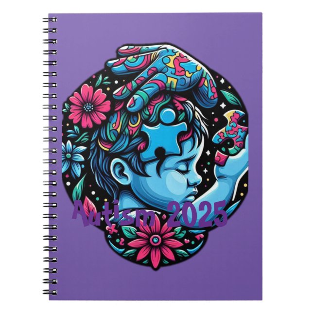 Vägledande ljus: Autismens sensibilitet Anteckningsbok (Framsidan)