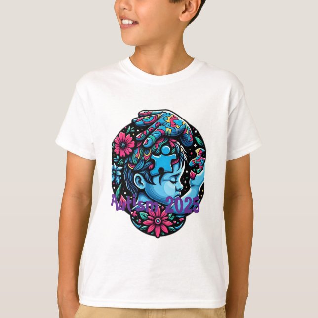 Vägledande ljus: Autismens sensibilitet T Shirt (Framsida)