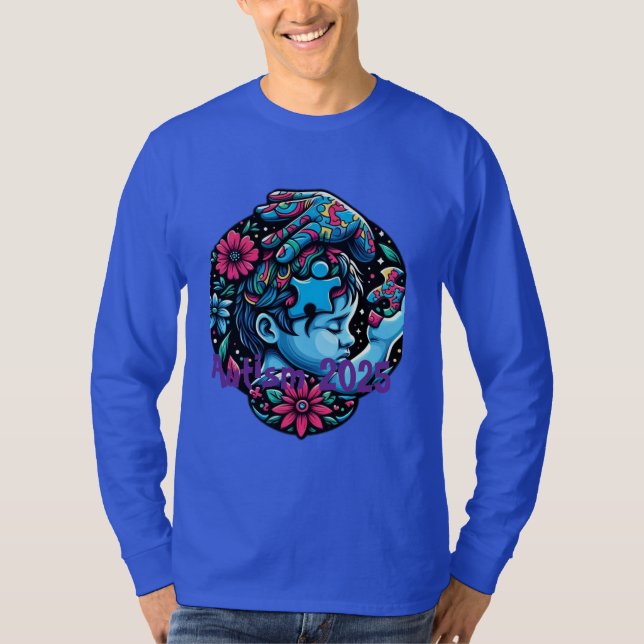 Vägledande ljus: Autismens sensibilitet T Shirt (Framsida)