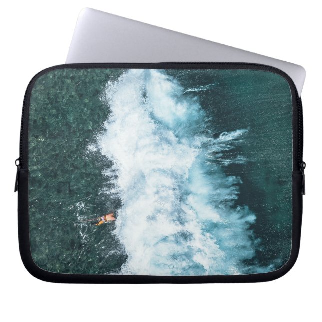 våglinje laptop fodral (Framsidan)