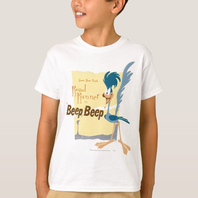 VÄGLOPPTYRAREN™ BEEP BEEP!™ T SHIRT (Framsida)