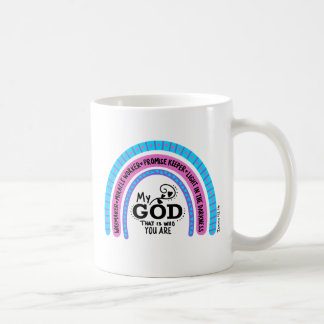 Vägmäktig Mirakelarbetare Min Gud Det Är Vem Du Är Kaffemugg
