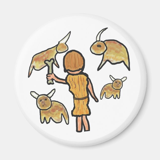 Vågmålning Magnet (Framsidan)