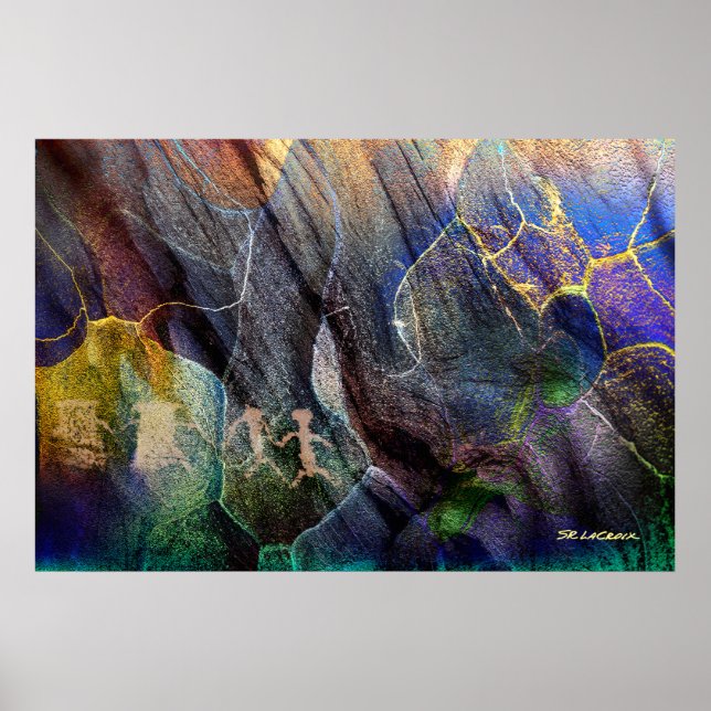 Vågmålning Poster (Framsidan)