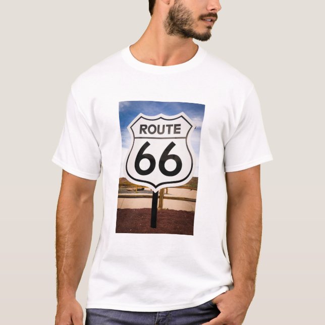 Vägmärke för rutt 66, Arizona T Shirt (Framsida)