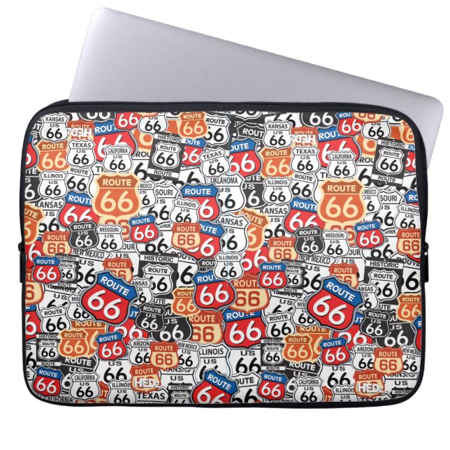 Vägmärken 66 laptop fodral (Framsidan)