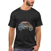 Vägmärken: Vintage och konisk bil T-Shirt
