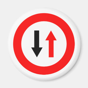 Vägmärkeprodukter & designer! magnet