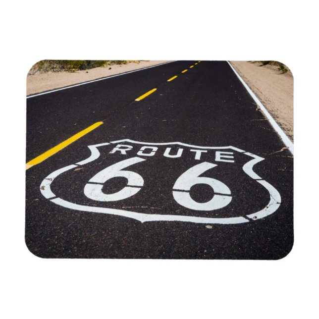 Vägmarkering för Route 66, Arizona Magnet (Horisontell)