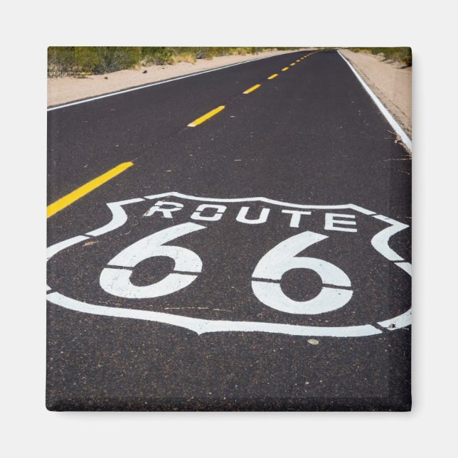 Vägmarkering för Route 66, Arizona Magnet (Framsidan)
