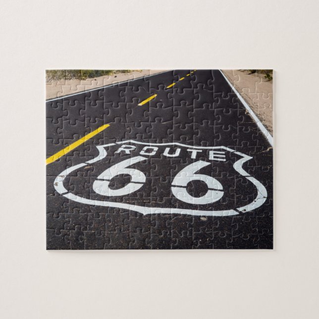 Vägmarkering för Route 66, Arizona Pussel (Horisontell)