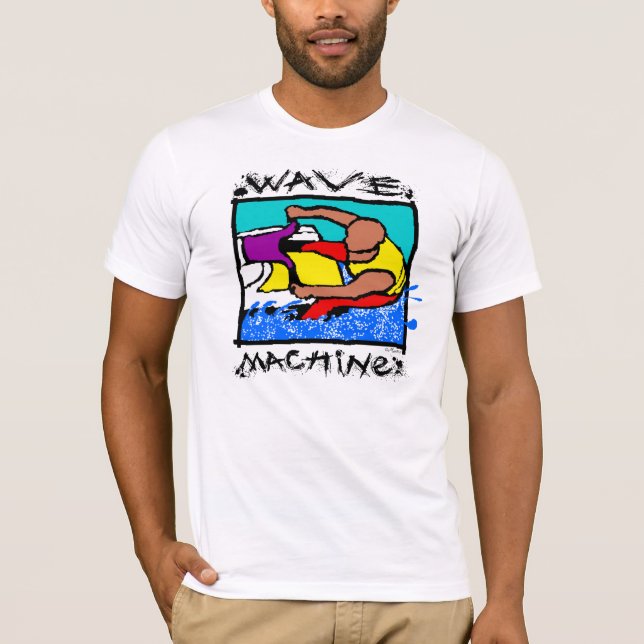 Vågmaskin T-shirt (Framsida)