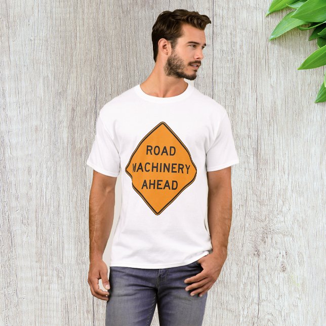 Vägmaskiner Ahead Manar T-Shirt (Skapare uppladdad)