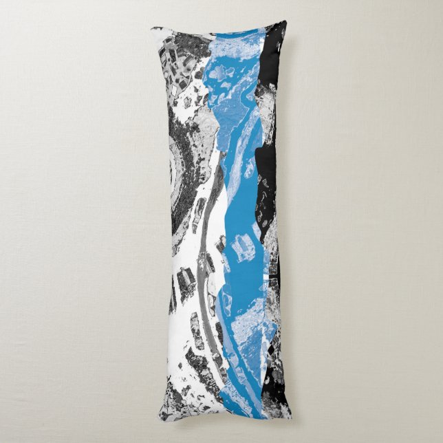 Vågmekanism – Anpassad Kroppskudde (50,8 cm x 137, (Baksidan (Vertikal))