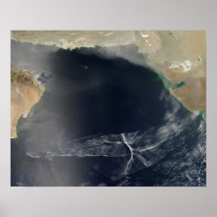 Vågmoln över Arabiska havet Poster