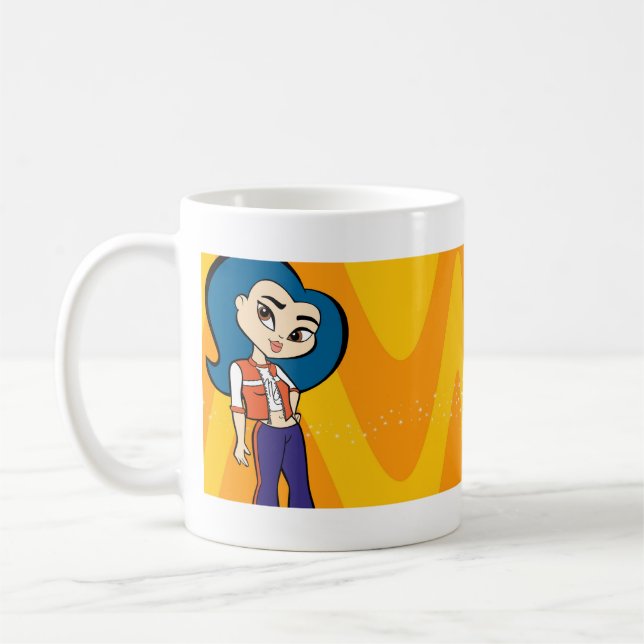 Vågmugg Kaffemugg (Vänster)