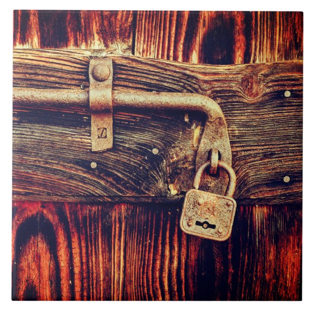 Vagn av rostfritt dörrskålsskålsluss brun kakelplatta (Framsidan)