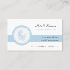 Vagn för barnvagn för baby för fyrkantigt visitkort