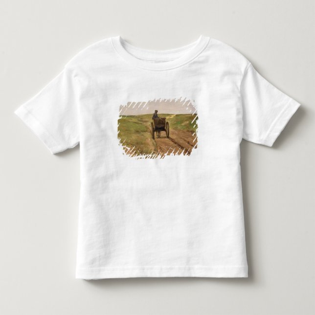 Vagn i Katwijk, 1889 Tee Shirt (Framsida)