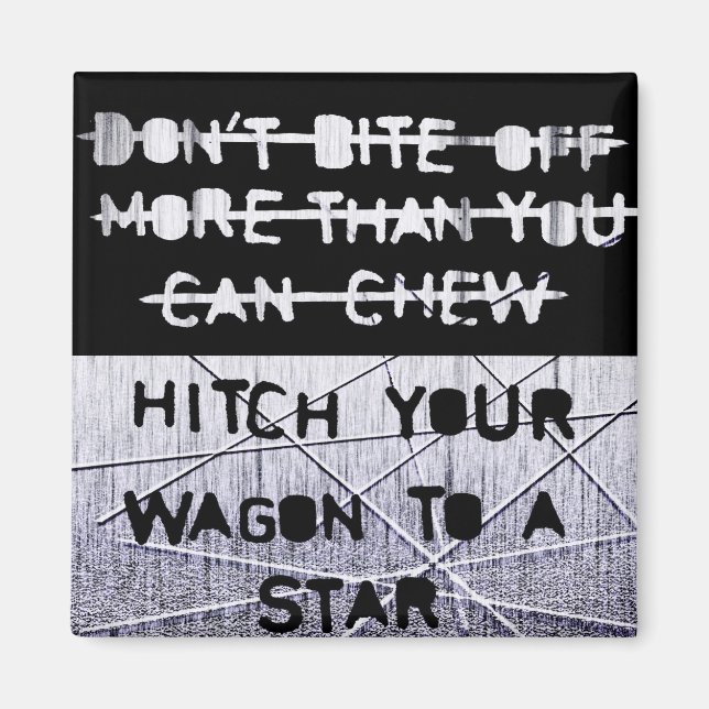 Vagn till en stjärnmagnet magnet (Framsidan)