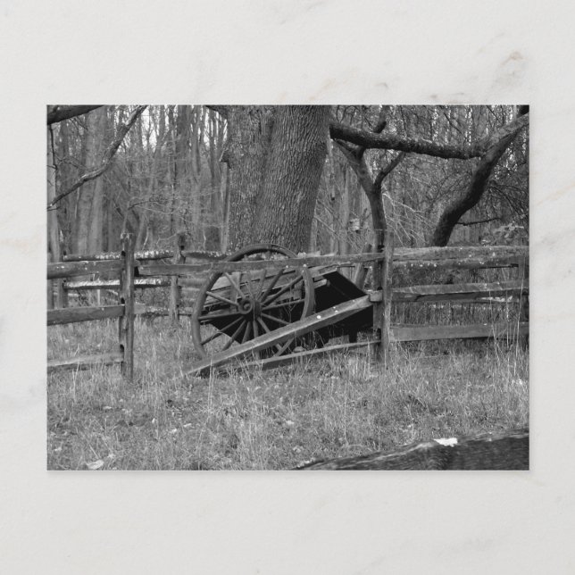 Vagnen rullar vykort (Framsida)