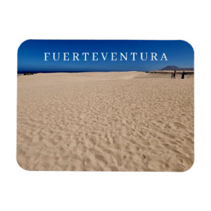 Vagnet i Fuerteventura Corralejo sanddyner Magnet