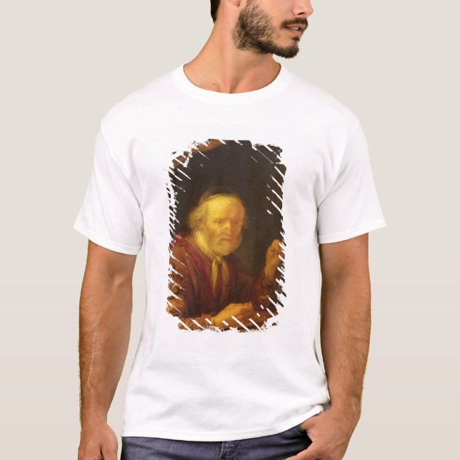 Vägning av guld t-shirt (Framsida)