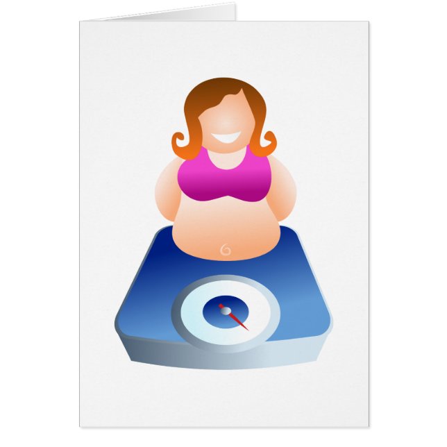 Vägningsskala Hälsningskort (Framsidan)