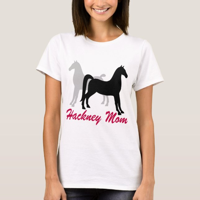 Vagnshästponnymamma Tee (Framsida)