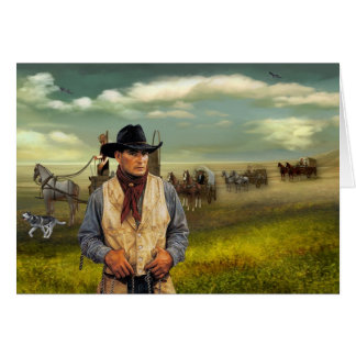 Vagntåg Hälsningskort