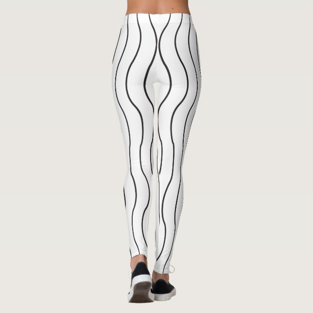 Vågor Leggings (Baksida)