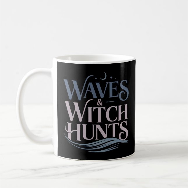 Vågor och häxjakter Fantasy Bokslingor Kaffemugg (Vänster)