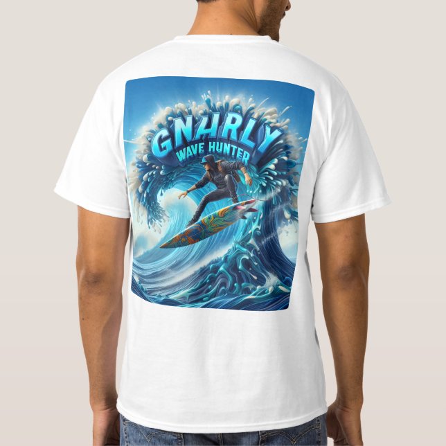 Vågor & Wanderlust Kollektion T Shirt (Baksida)