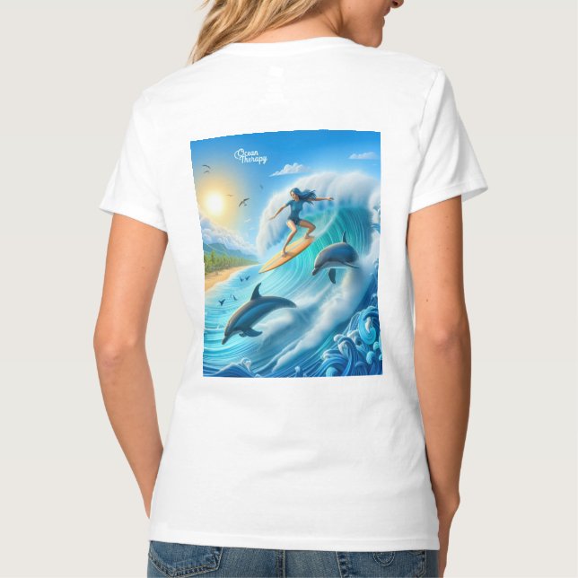 Vågor & Wanderlust Kollektion Tröja (Baksida)