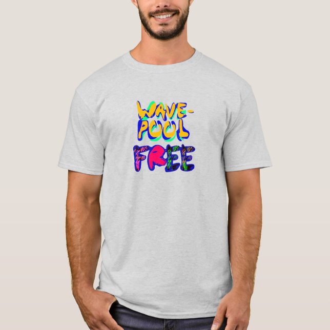 Vågpool T Shirt (Framsida)