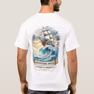 Vägra Sjunka Ankar Nautilus Grafisk Grundläggande T Shirt