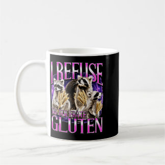 Vägra Tolvie Gluten Rolig Tvättbjörn Korn Kaffemugg