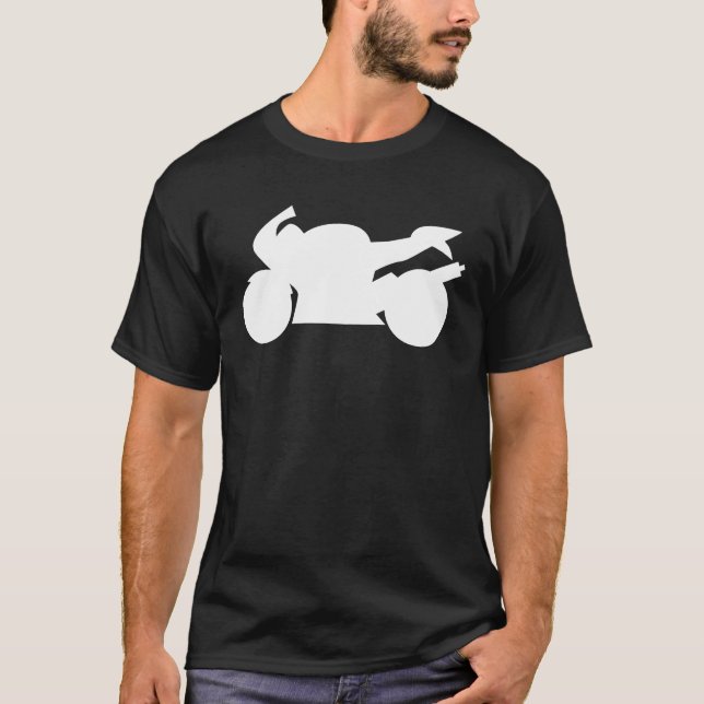 vägraket i vit t-shirt (Framsida)