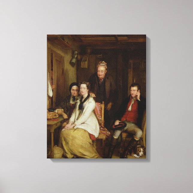 Vägran från Burns Duncan Canvastryck (Framsida)