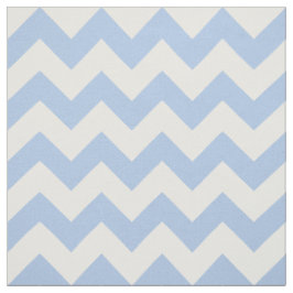 Vågrät Baby blue och vit zag-geometri Tyg
