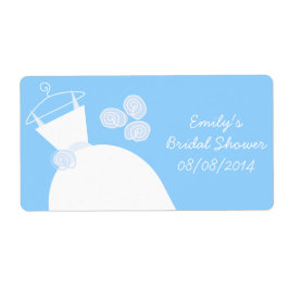 vågrät Bröllop Gown Blue Möhippa Fraktsedel