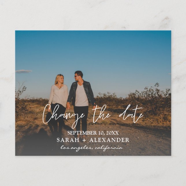 Vågrät Budgeterat foto Ändra datumutflygaren Flygblad (Framsidan)