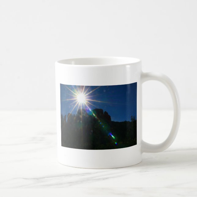 Vågrät Cathedral Sten Vortex Kaffemugg (Höger)