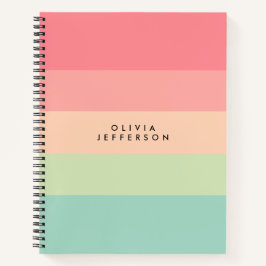 Vågrät Colorblock Rand Monogram