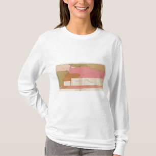 Vågrät delar upp av de Comstock malmådersödern Tee Shirt