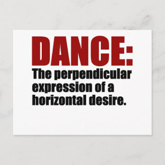 Vågrät Desire Dance Vykort