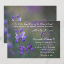 vågrät fält i Lupine-inbjudan