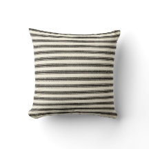 Vågrät Farmhouse Black Ticking Rand 